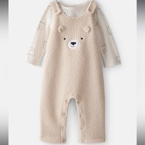 Baby Bear 2-piece Sherpa outfit